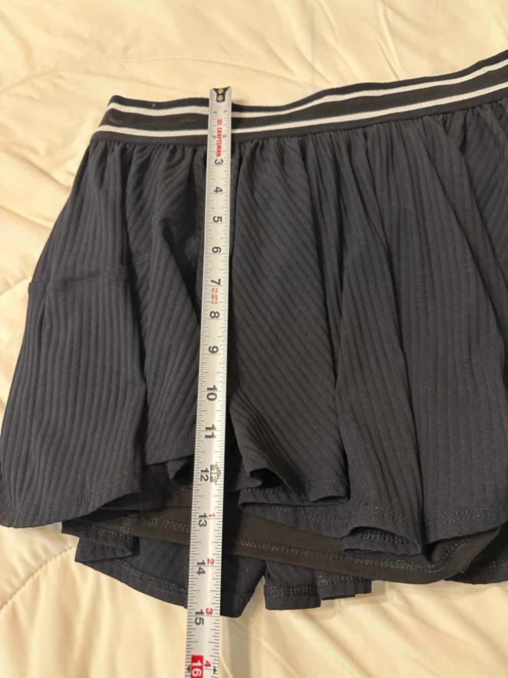 Free People Movement Sultry Skort - NWT - Size XL Black - Picture 12 of 13